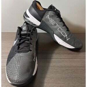 Nike Metcon 8 Training Shoes Black Sark Smoke Grey Men's Size 12